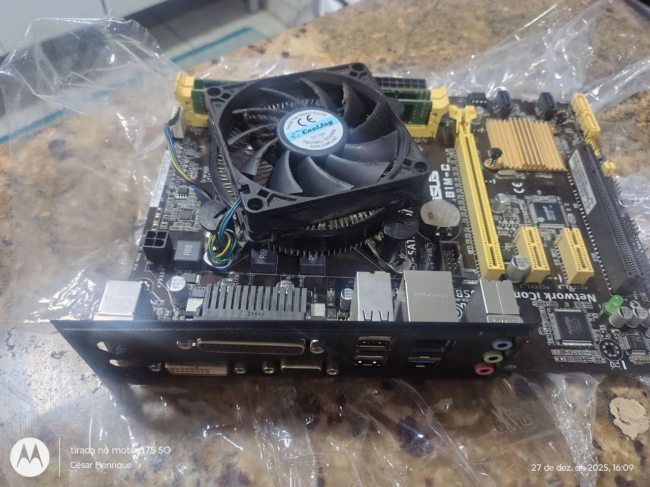 Kit Placa mãe com Intel core i5 4590 e 10GB de RAM  - Foto 2