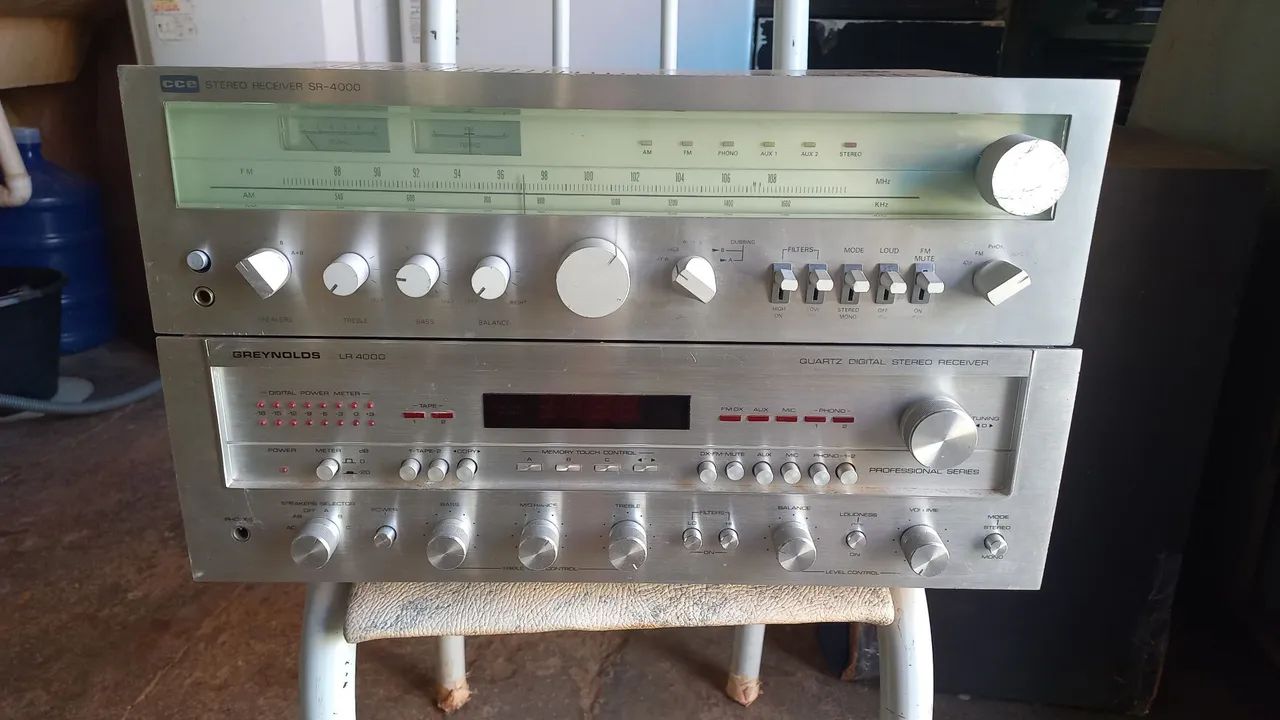 Dois Receiver Greynoods LR 4000 e CCE SR 4000  - Foto 2