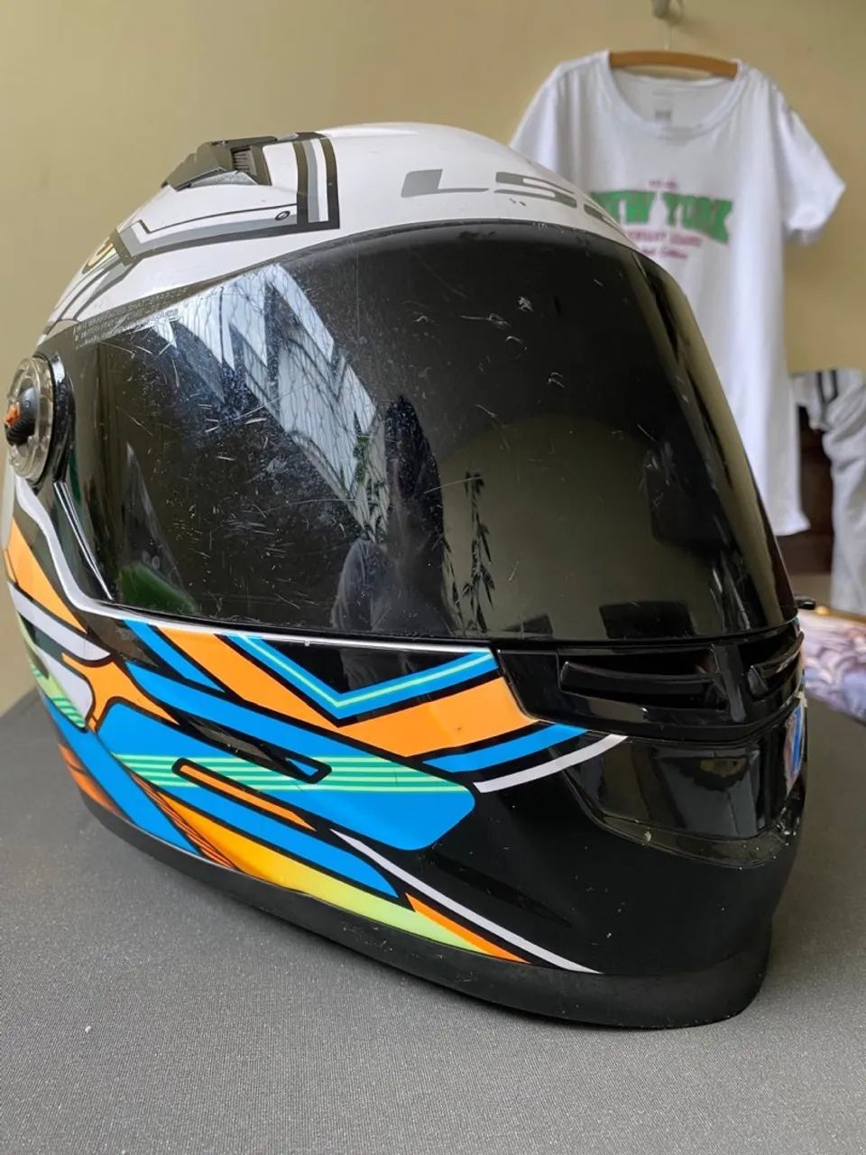 Capacete ls2 59-60cm - Foto 4