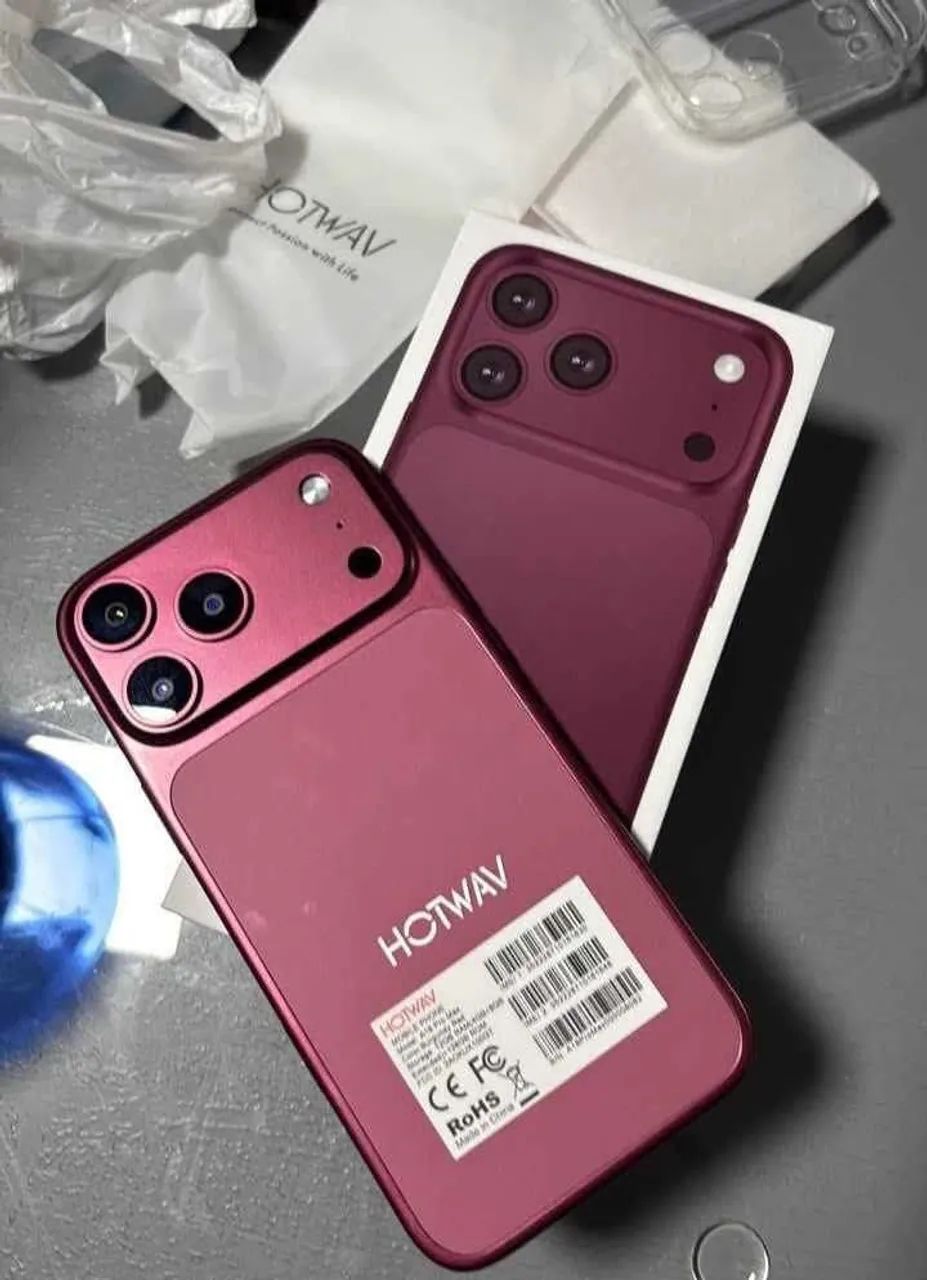 Vendo telefone hotwav a18 pro Max sabor iPhone 18 pro max - Foto 2