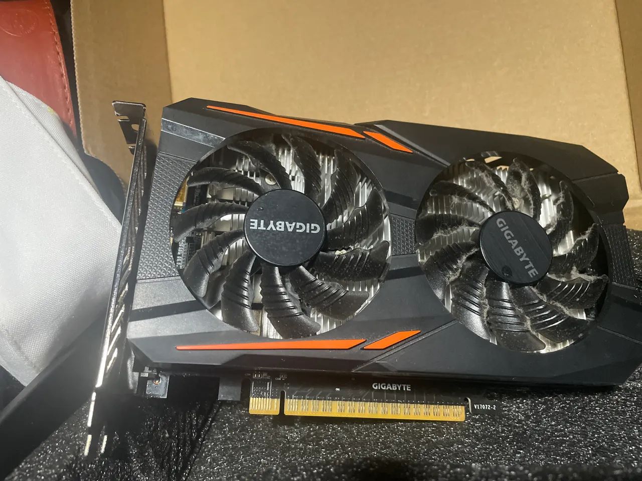 Geforce gtx 1050 3GB com defeito - Foto 2