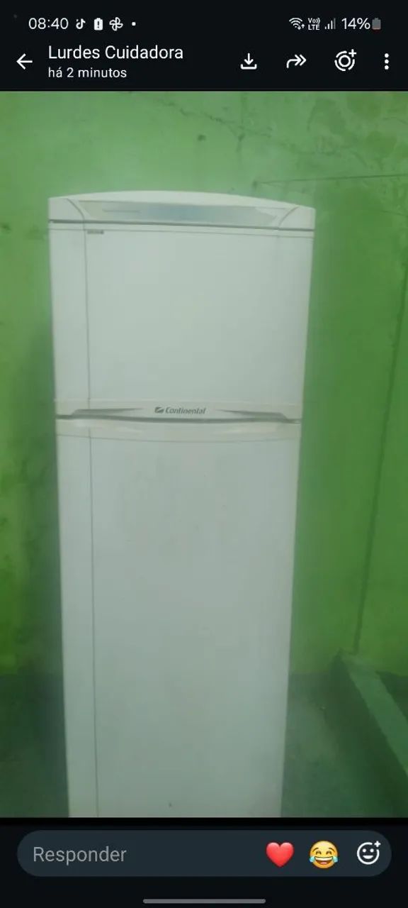 Geladeira continental 