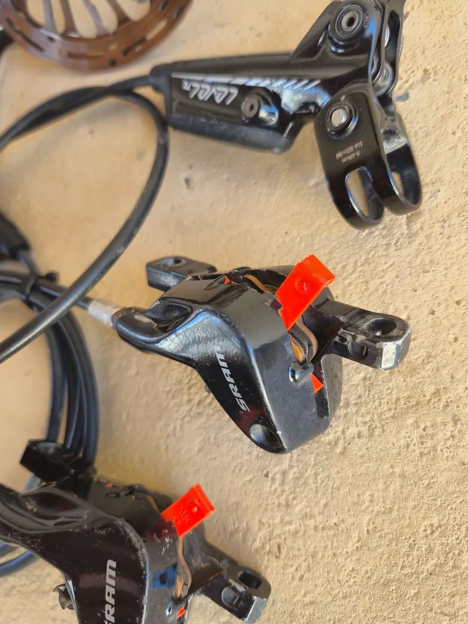 Par Freio Sram Level TL + discos - Foto 3