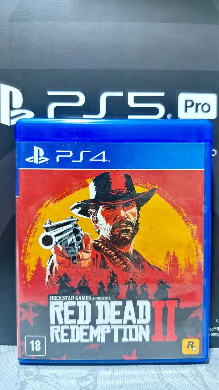 RED DEAD REDEMPTION 2 - PS4 e PS5 (2 DISCOS)