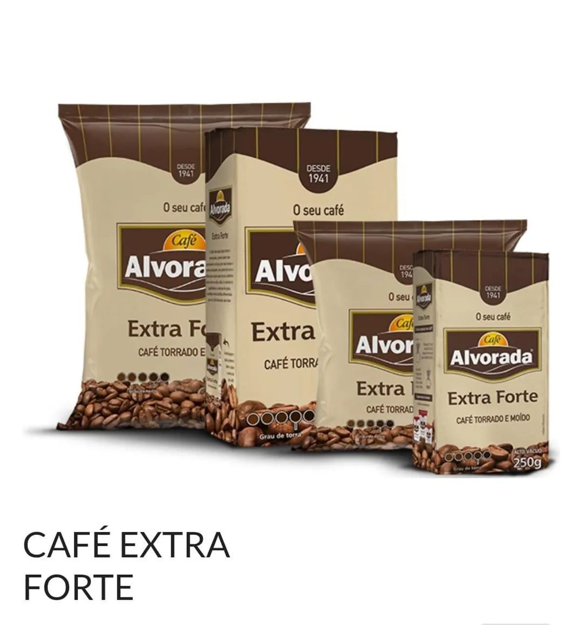 Caixa de café alvorada 200reais