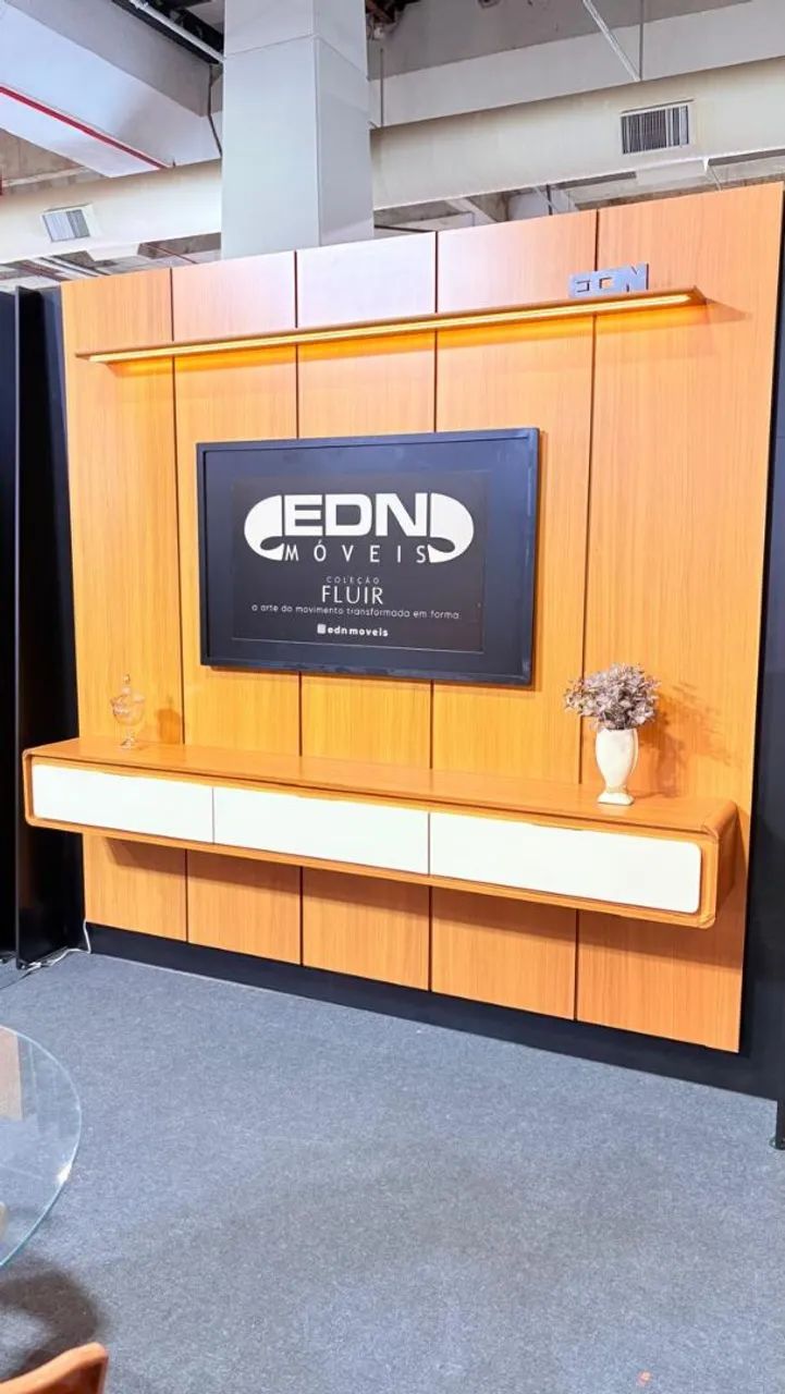 Painel EstoEstone  Com Led e Nicho - Foto 2