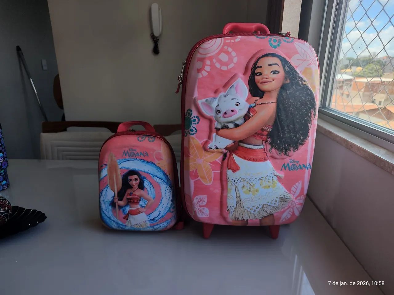 Kit mochila e lancheira escolar