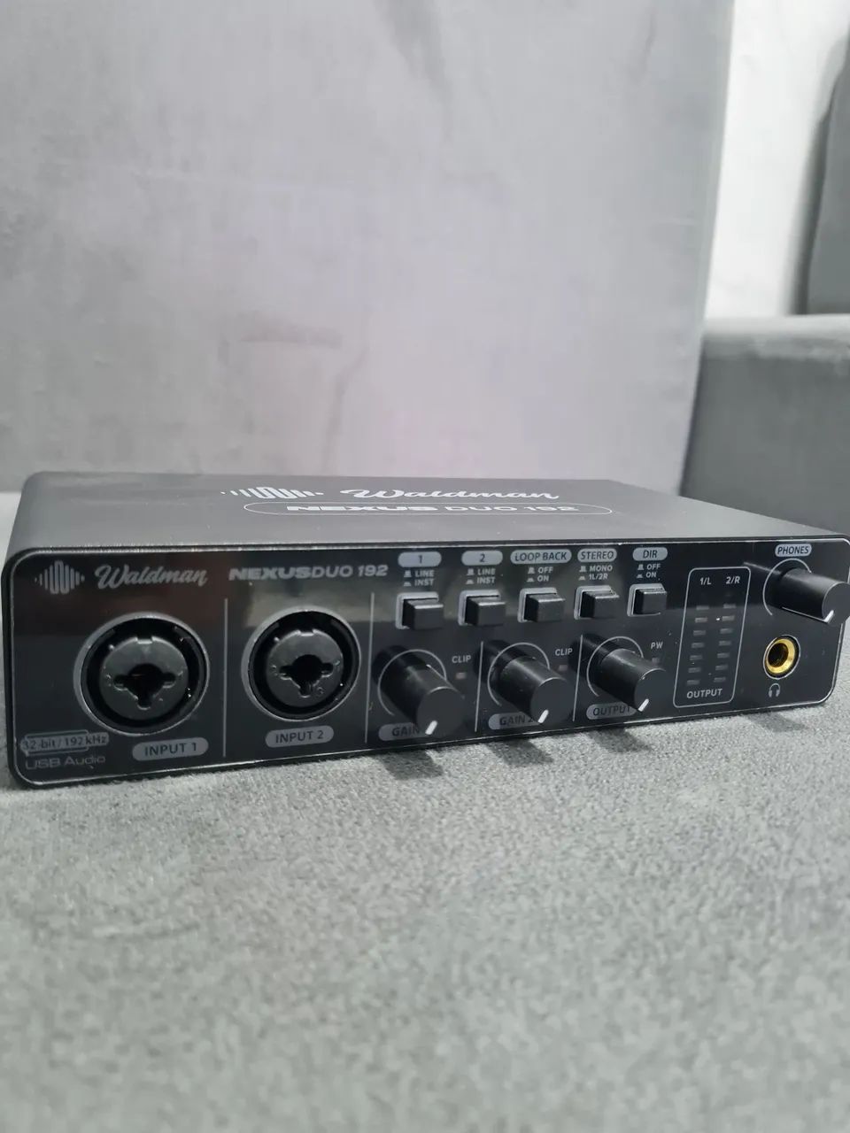 interface de áudio e mesa de som Waldman Nexus Duo 192