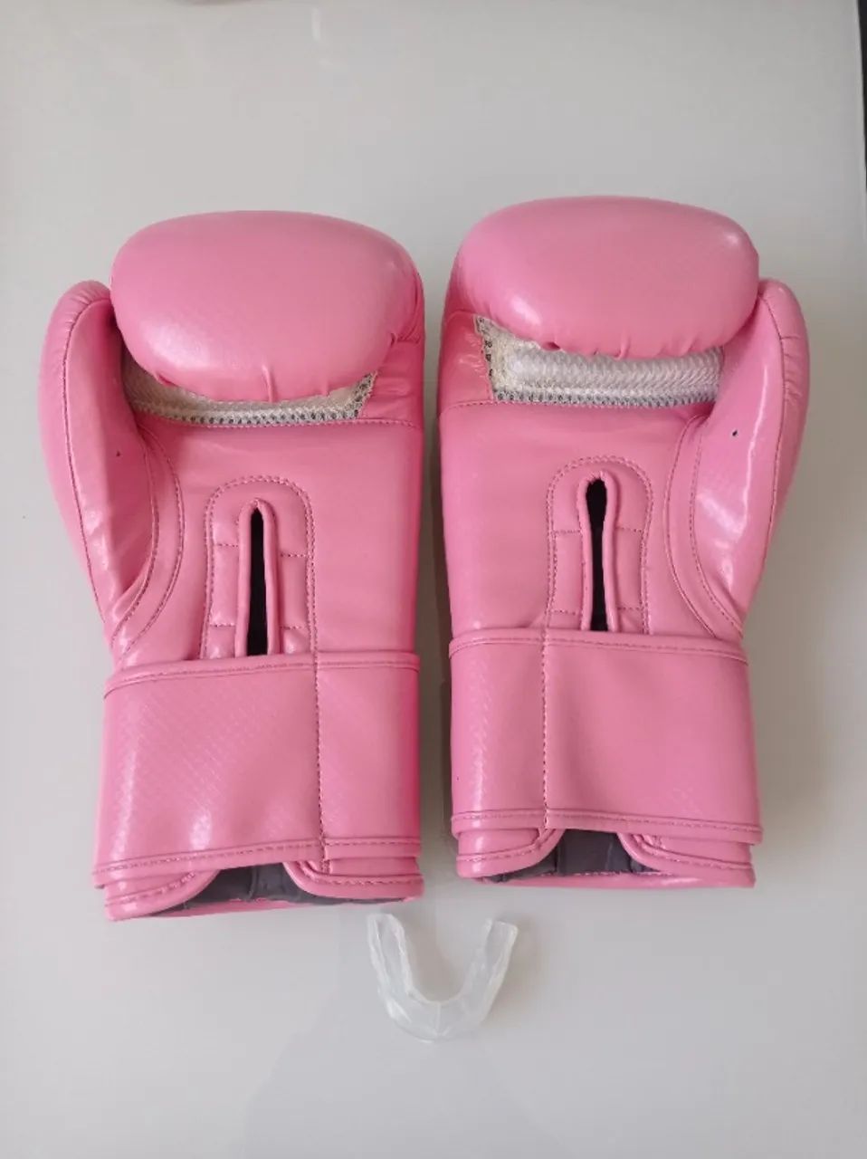 Luvas de Muay Thai/boxe MKS, caneleira e protetor bucal - Foto 4
