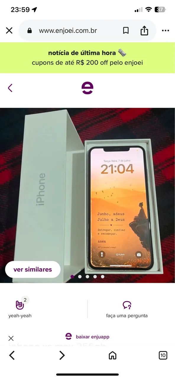 Celular iPhone X S MaX - Foto 3