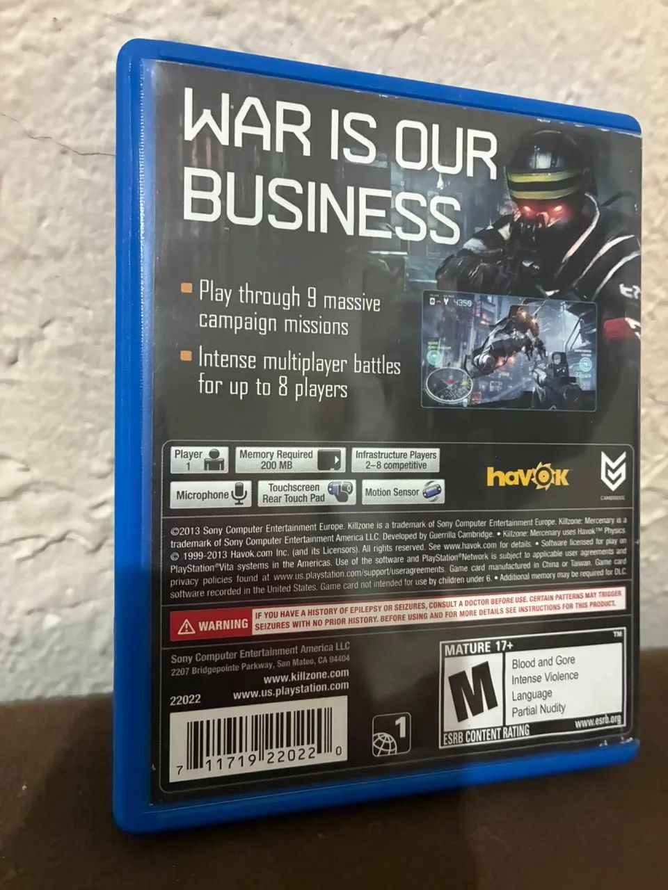 Jogo Killzone mercenary - Ps vita Orginal  - Foto 2