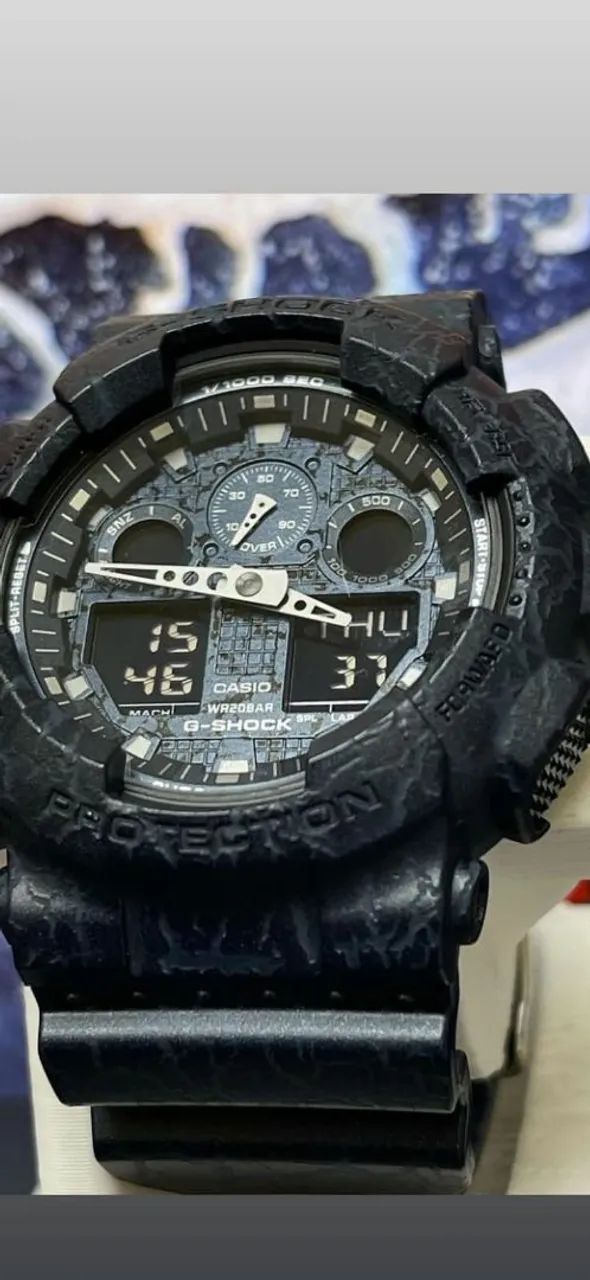 RELÓGIO CASIO G-SHOCK 100% ORIGINAL NA CAIXA SÉRIE LIMITADA. 