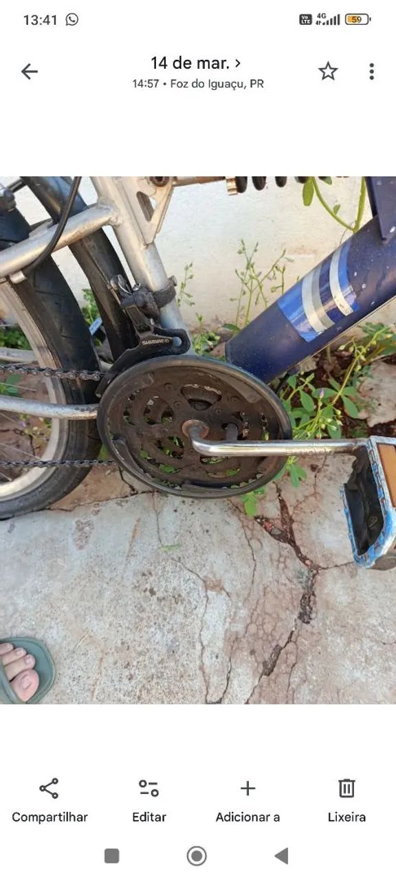 Bicicleta aro 26  - Foto 5
