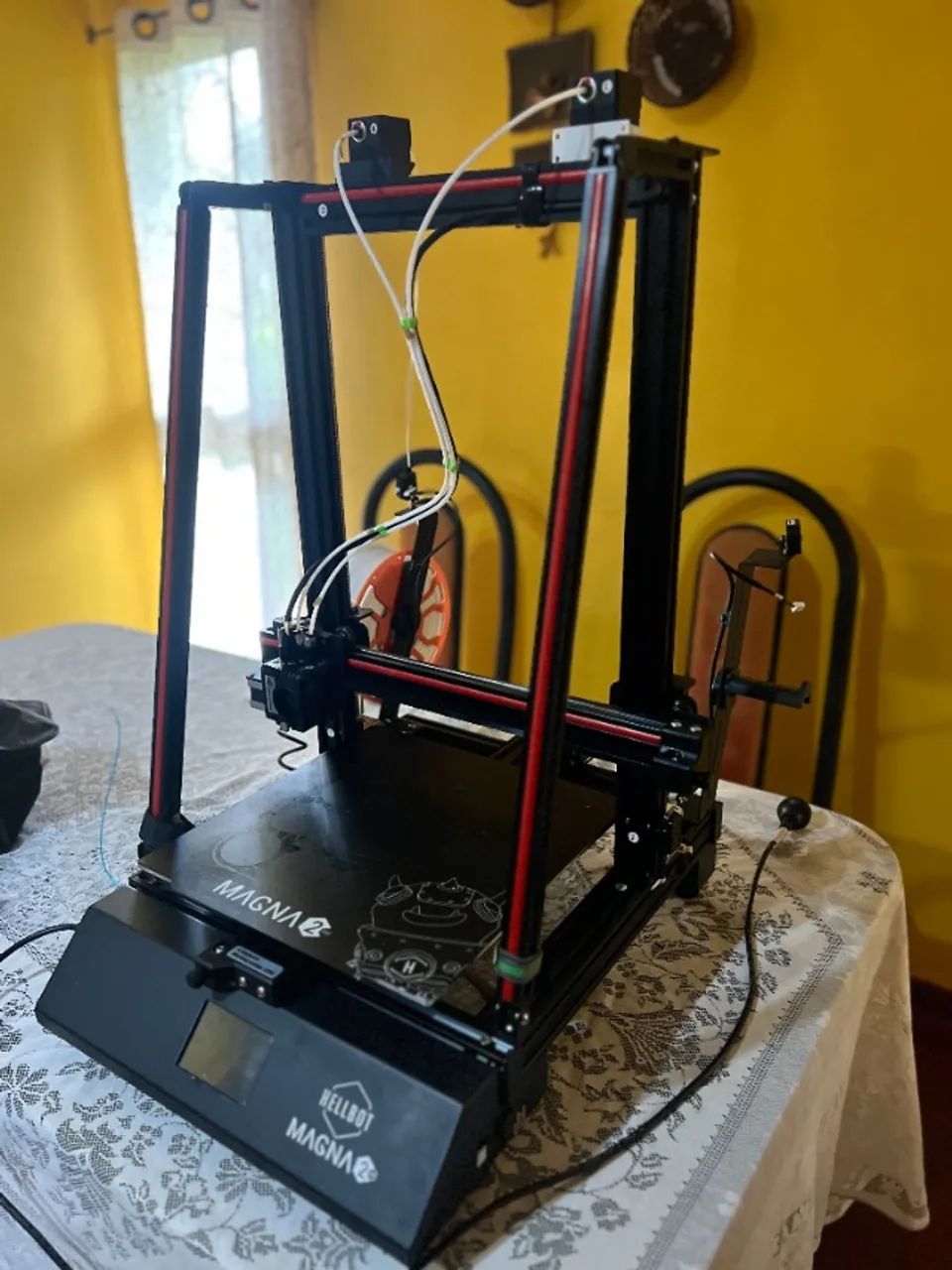 Impressora 3D Duplo Extrusor | 300x300x400 | Wi-Fi | Excelente Estado - Foto 2
