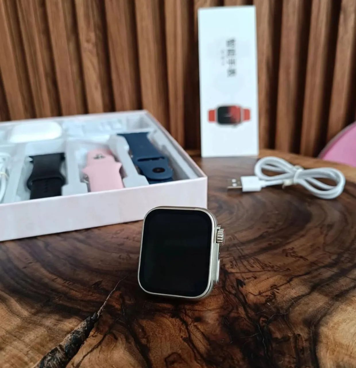 Smartwatch Laxasfit com 8 Pulseiras  - Foto 2