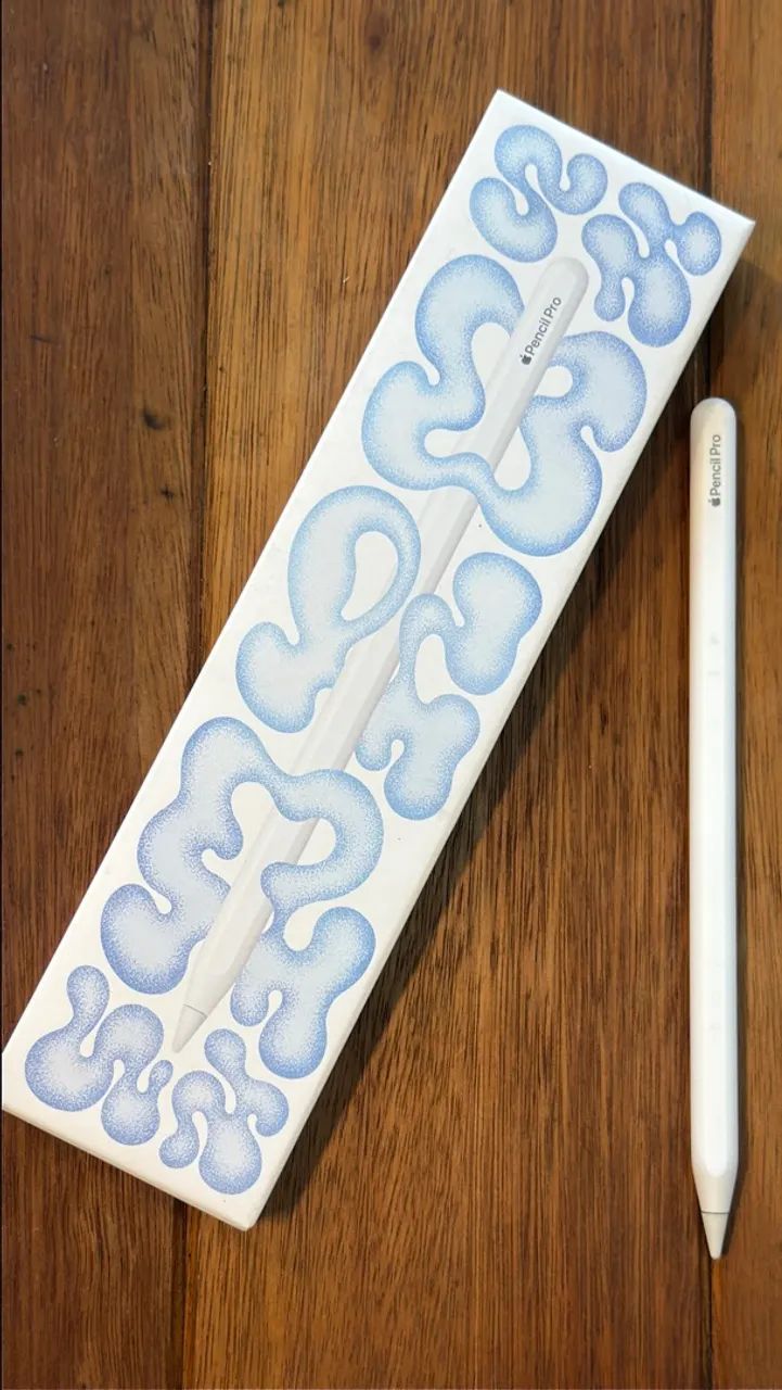 Apple Pencil Pro - (c/ caixa e manual) - Foto 2