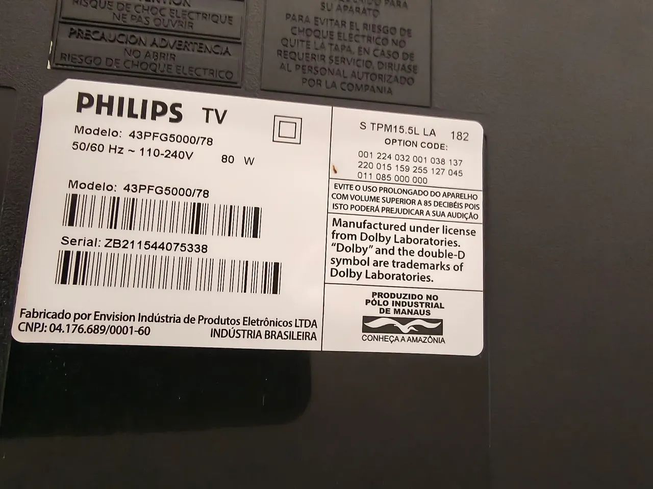 Vendo Tv 43 polegadas (Não é Smart). - Foto 4