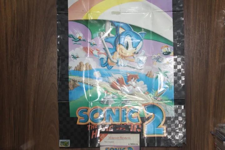 SONIC THE HEDGEHOG 2 - MASTER SYSTEM - ORIGINAL TEC TOY - Foto 4