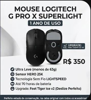 Mouse GPRO X SUPERLIGHT 