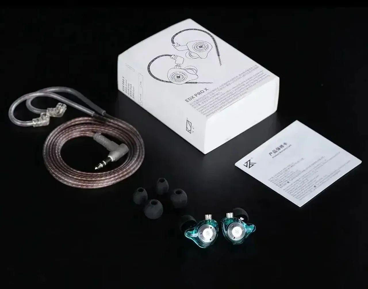 Fone KZ EDX Pro X ORIGINAL Novo Com ou Sem Microfone - Foto 2