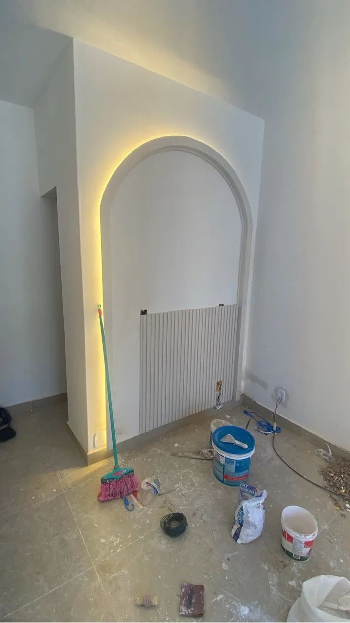 Trabalho em gesso para sua casa 