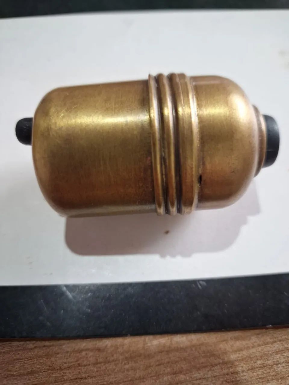 RARIDADE] Interruptor Vintage Industrial - Latão Maciço (Déc. 20/30)