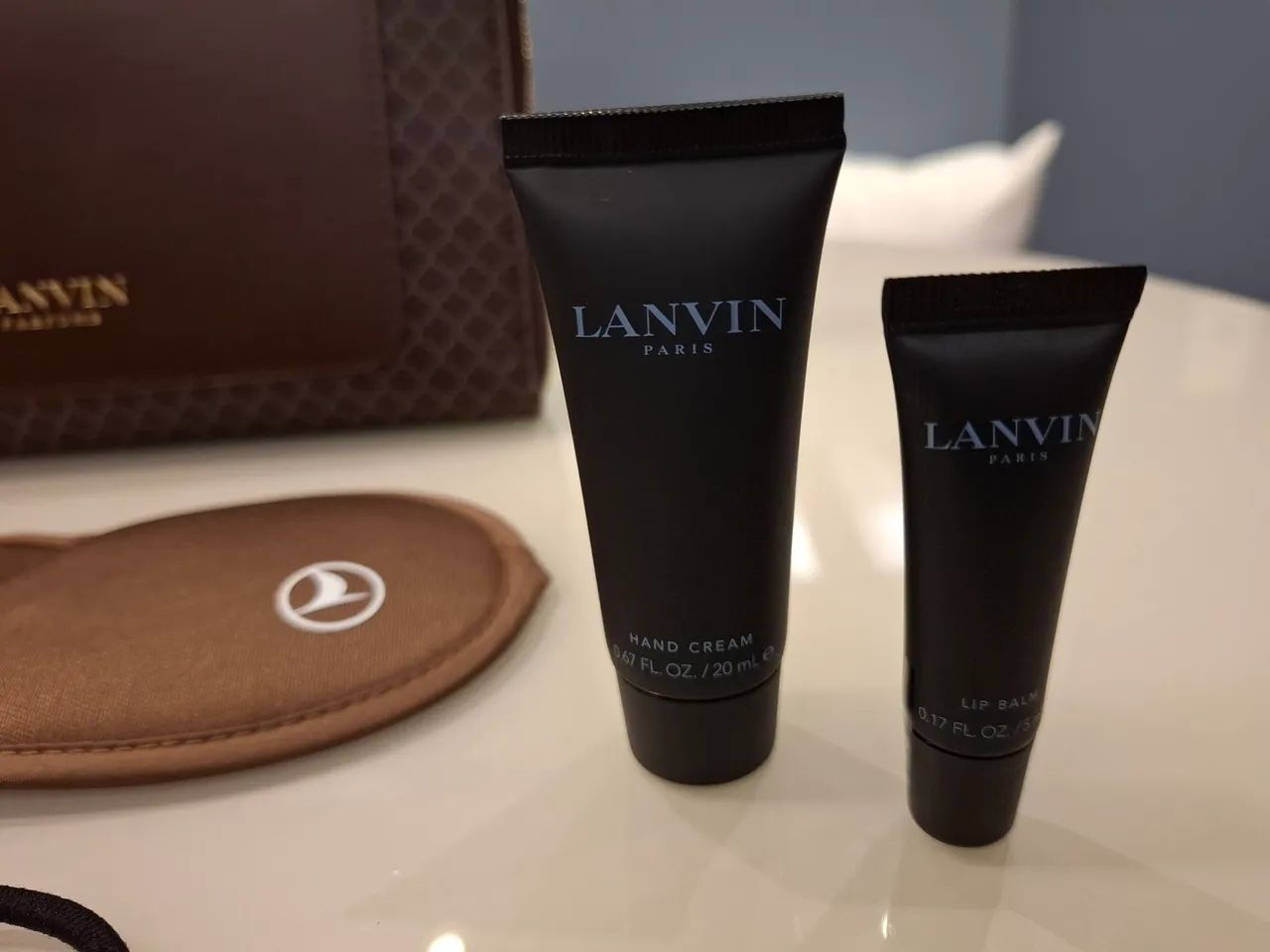 Nécessaire marrom Lanvin Parfums  - Foto 4