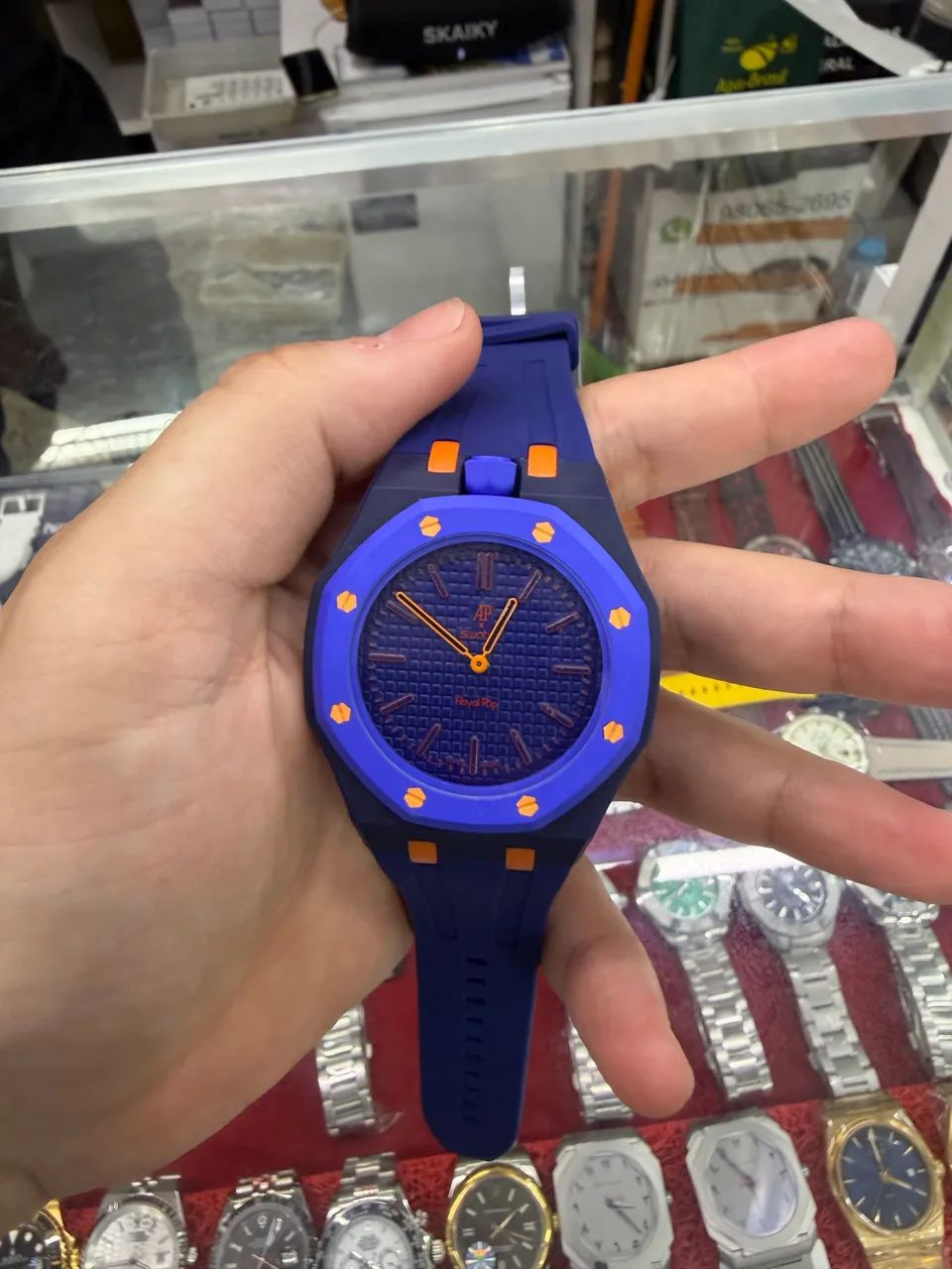 Relógio Audemars x Swatch Premium