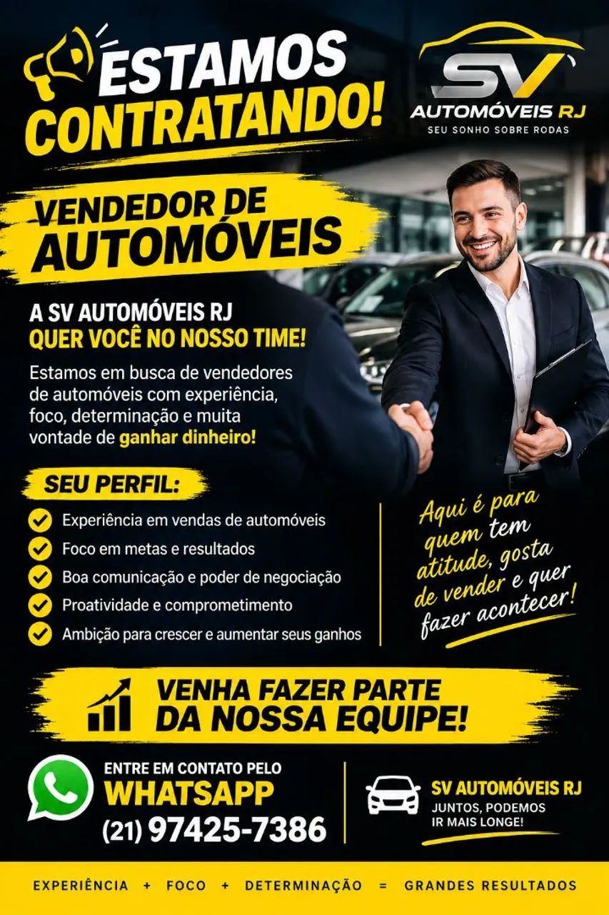 Vendedor de automóveis 