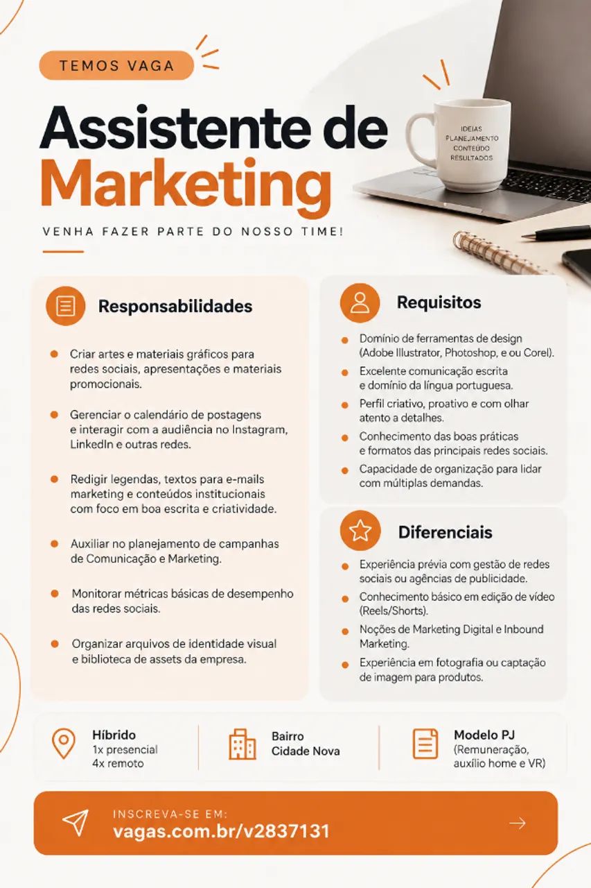 Assistente de Marketing