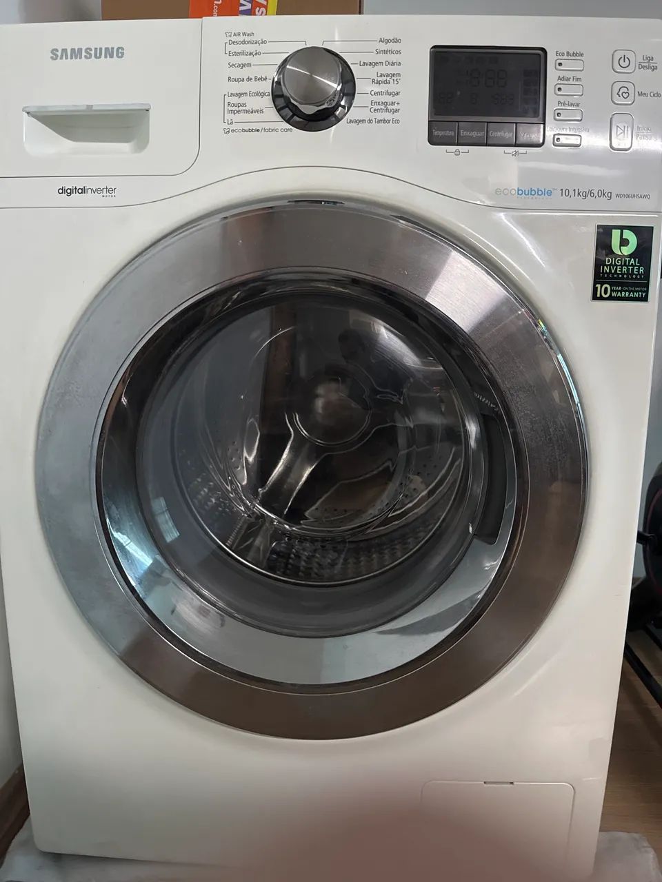 Maquina Lava e Seca Samsung 11kg com erro dE 