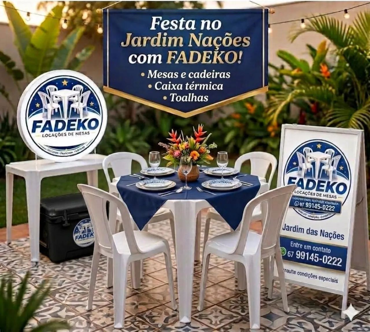 Mesas e cadeiras - Foto 2