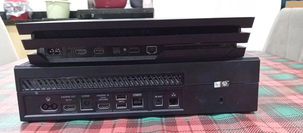 Xbox one FAT com defeito e Ps4 pro com a luz azul  - Foto 4