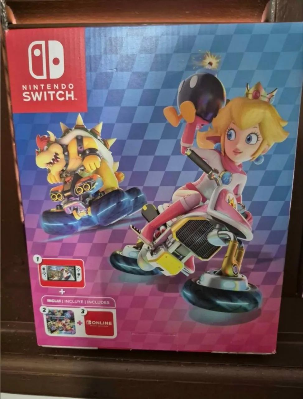 Nintendo Switch OLED com 2 jogos (Novíssimo) - Foto 4