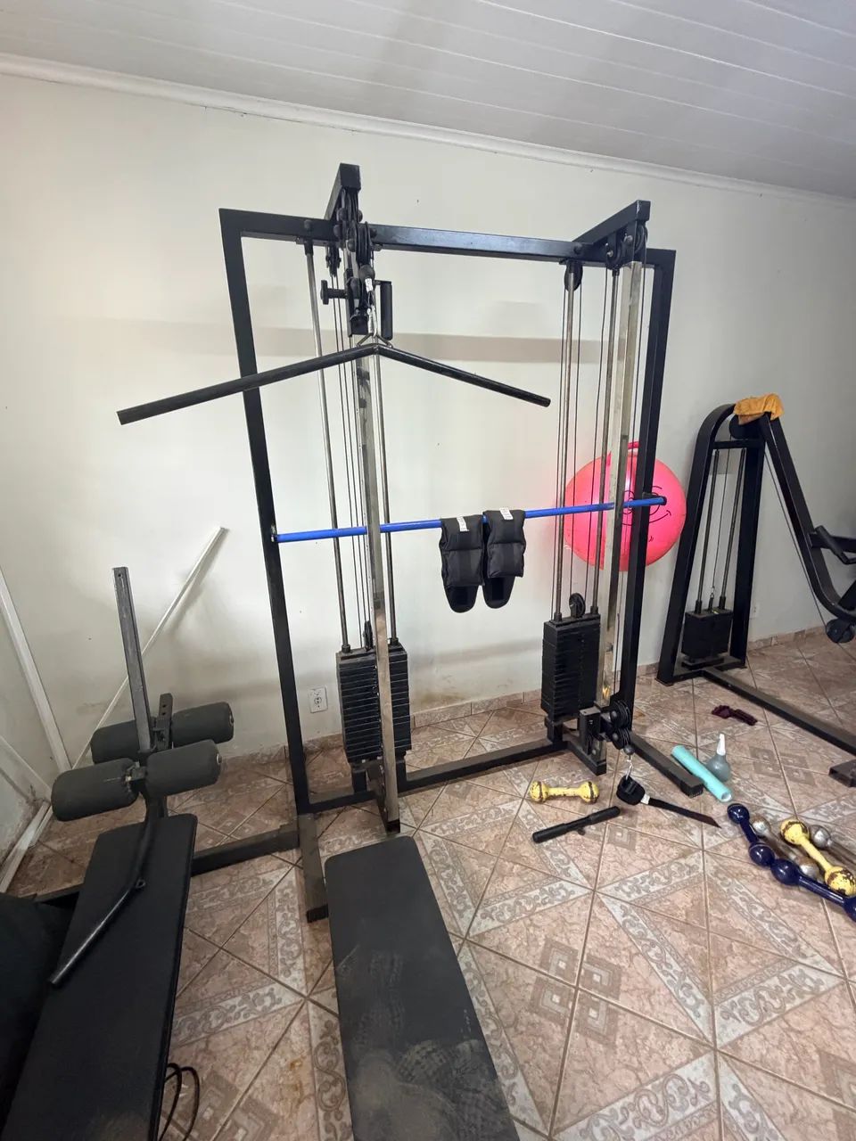 Aparelhos de musculação 