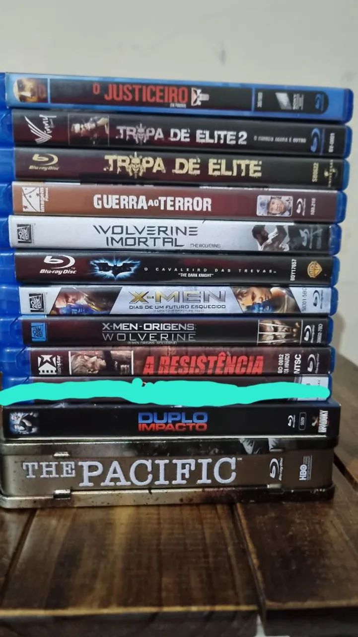 Lote de blu-ray 