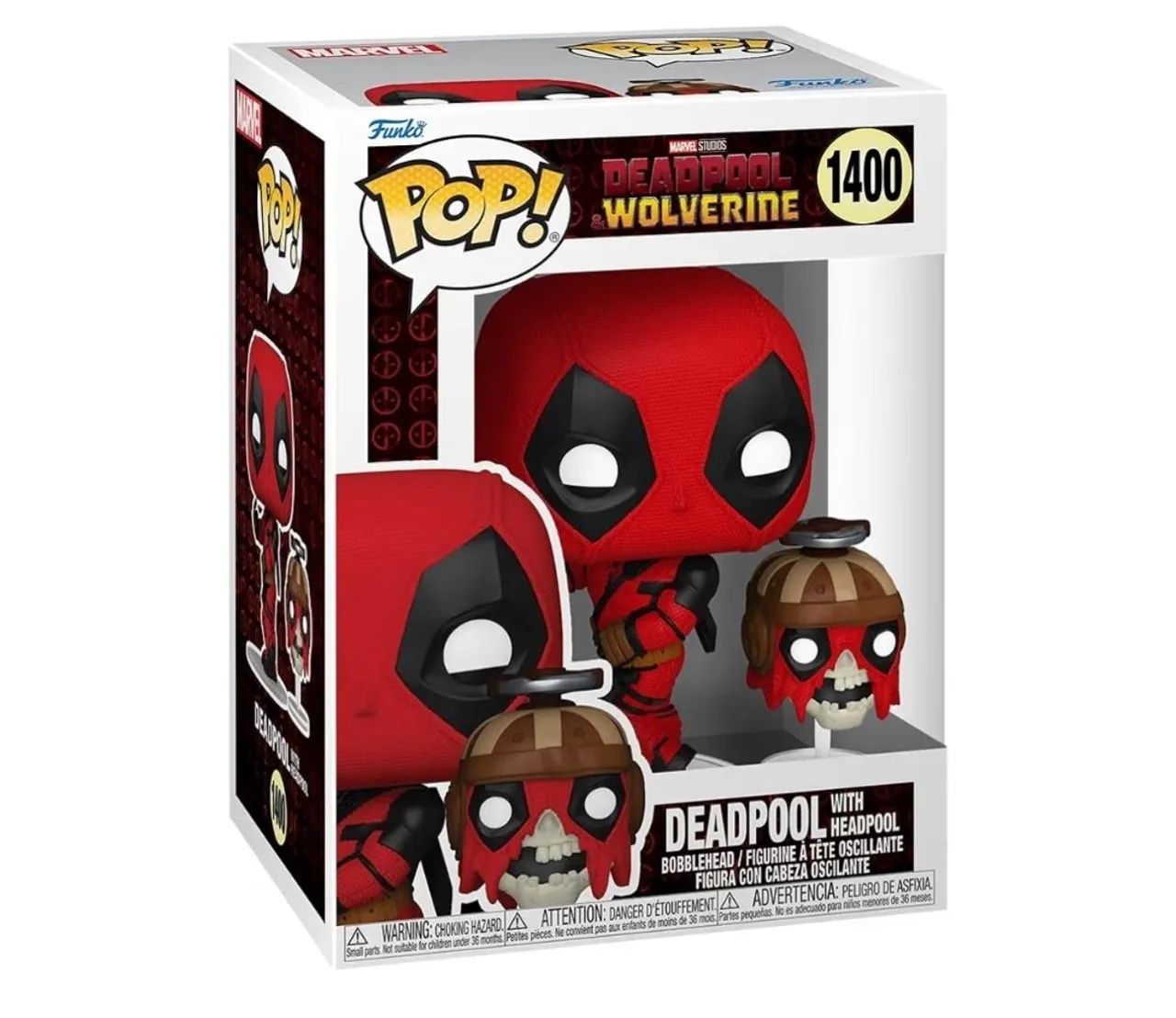 Funko Marvel Deadpool & Wolverine - Deadpool with Headpool