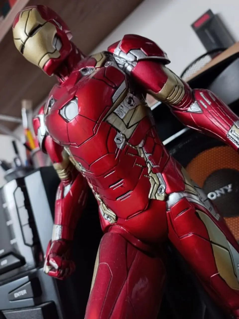 Estátua Iron Man Mark 46 (30cm)