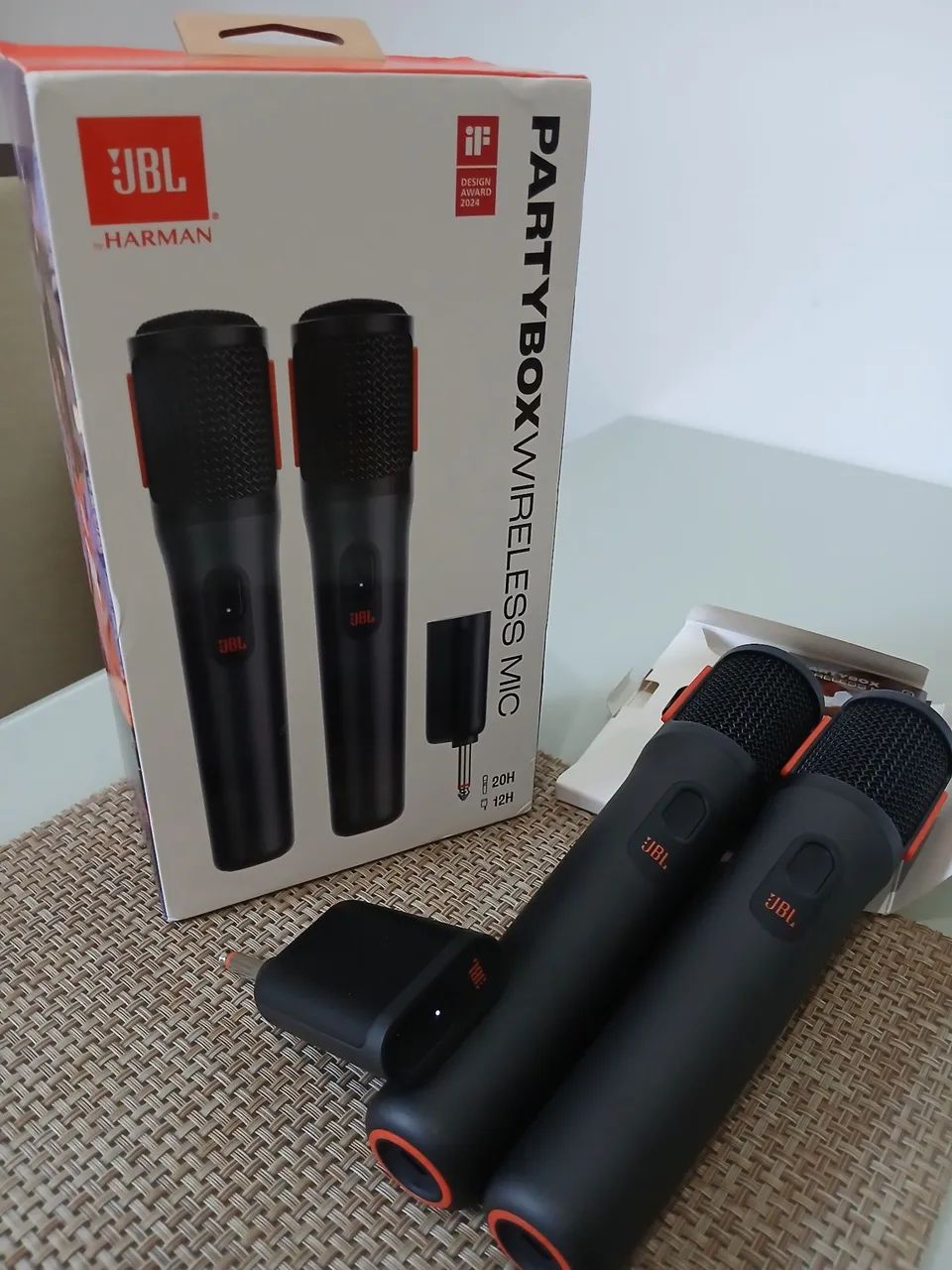 MICROFONES JBL ORIGINAL RECARREGÁVEL  - Foto 2