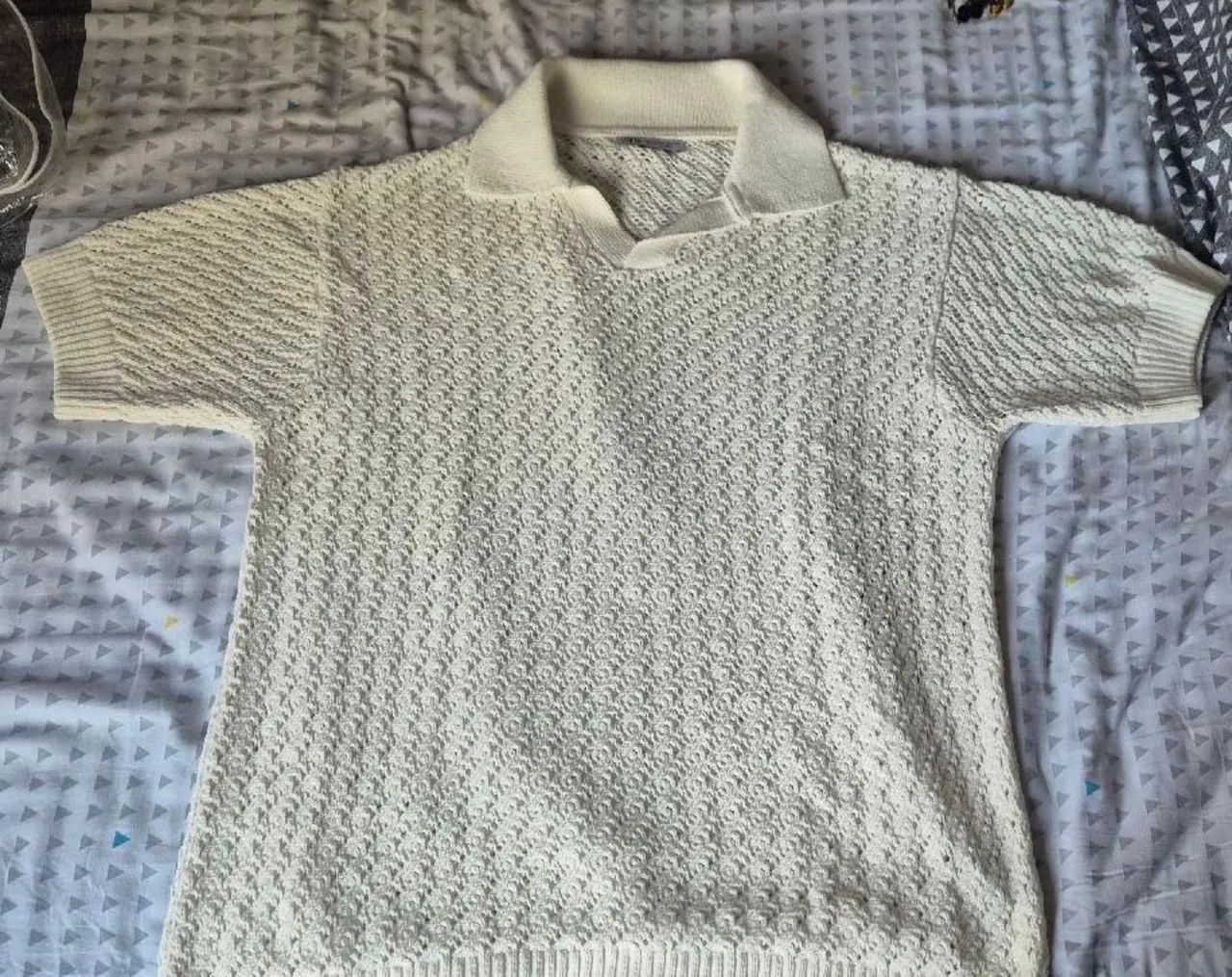 Camiseta Tricô Zara Nova - Foto 2