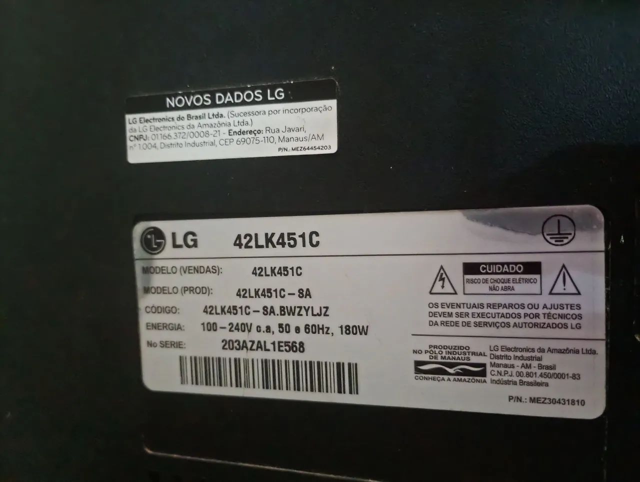 TV LG 42LK451C 42 polegadas - Foto 2