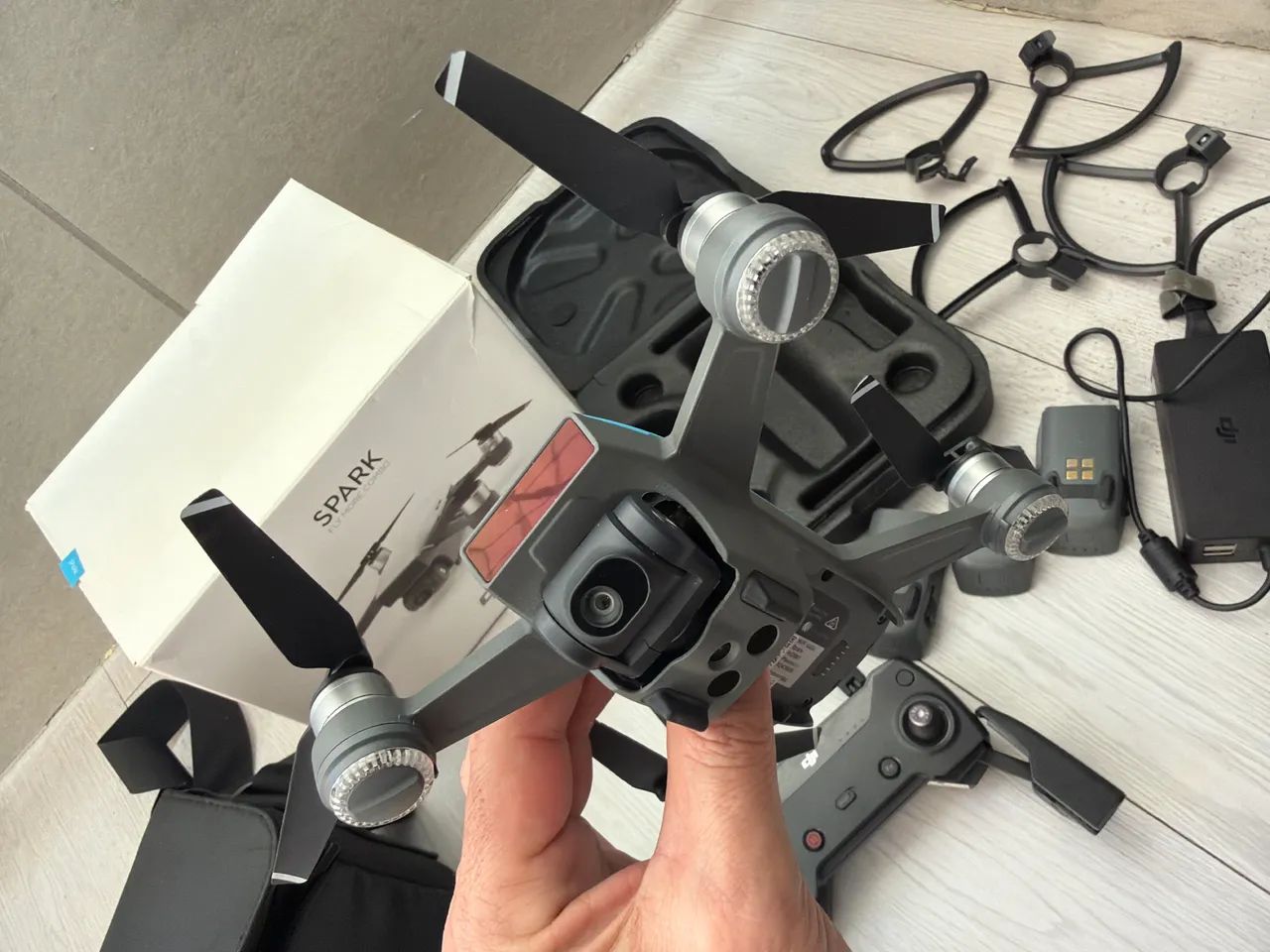 Drone Dji Spark Fly More Combo, 3 Baterias - Usado - Foto 4