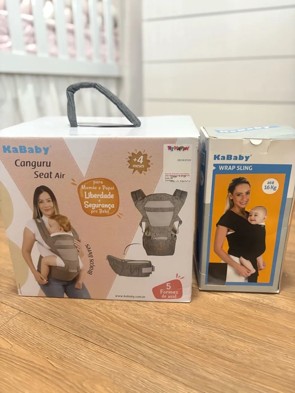 Canguru e Wrap Sling Kababy