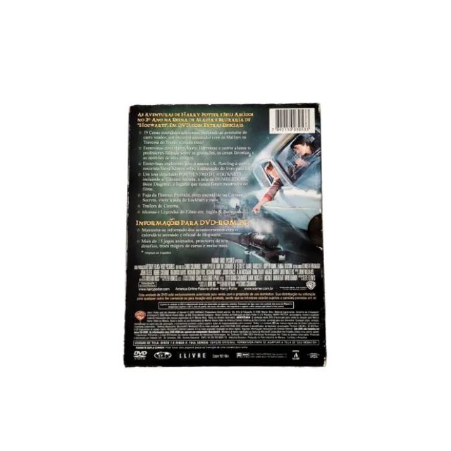 Harry Potter e a Câmara Secreta DVD Digipack com Luva  - Foto 2