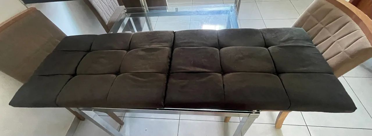 Cabeceira Estofada Queen preto