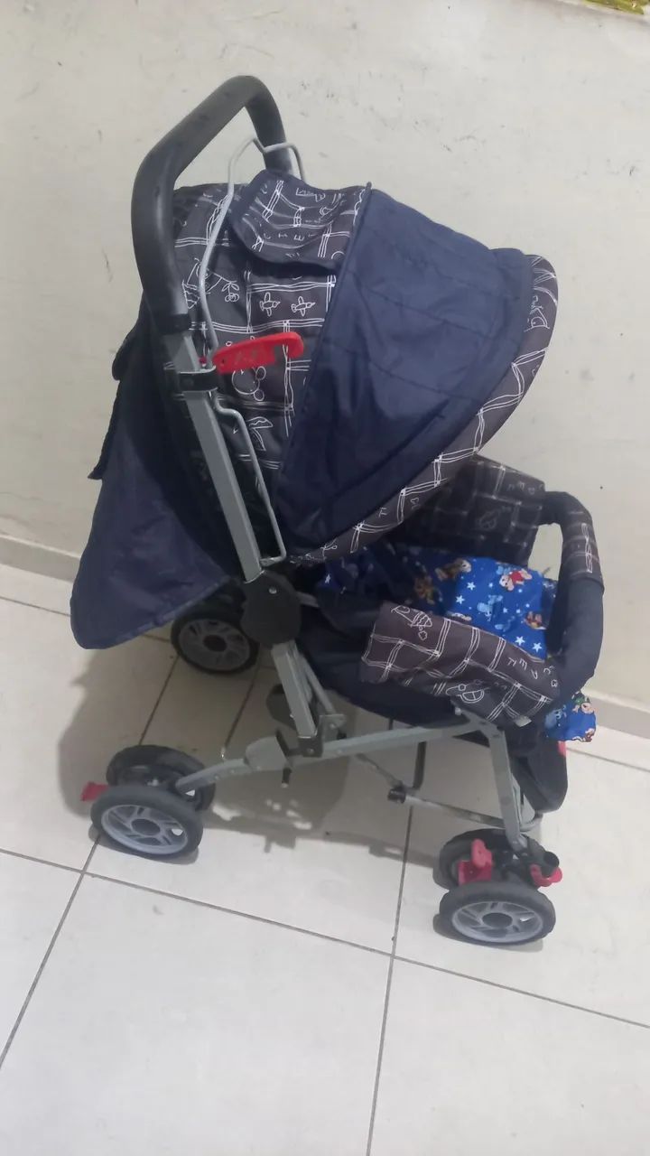CARRINHO DE BEBÊ EM OTIMO ESTADO - Foto 4