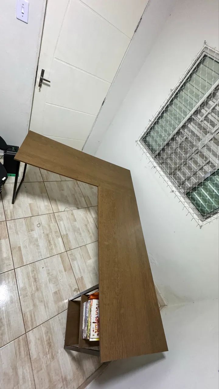 mesa escrivaninha em L - Foto 3