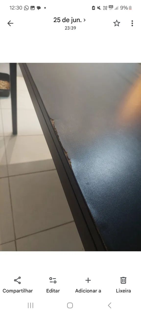 Mesa de jantar retangular Tok Stok para 4 lugares - Foto 4