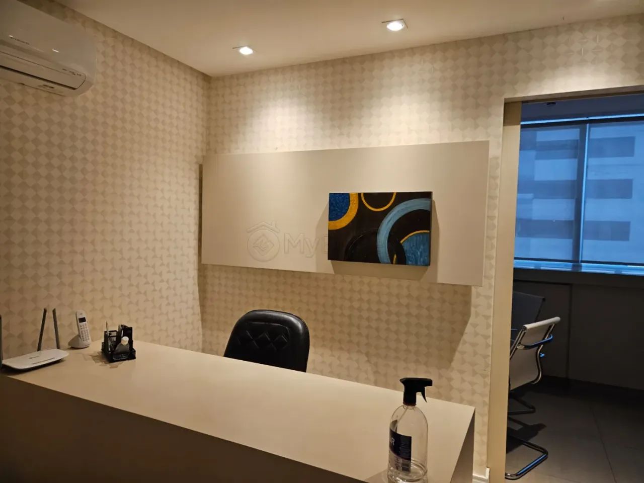 Sala Comercial Mobiliada - Jardim Goiás - Foto 2