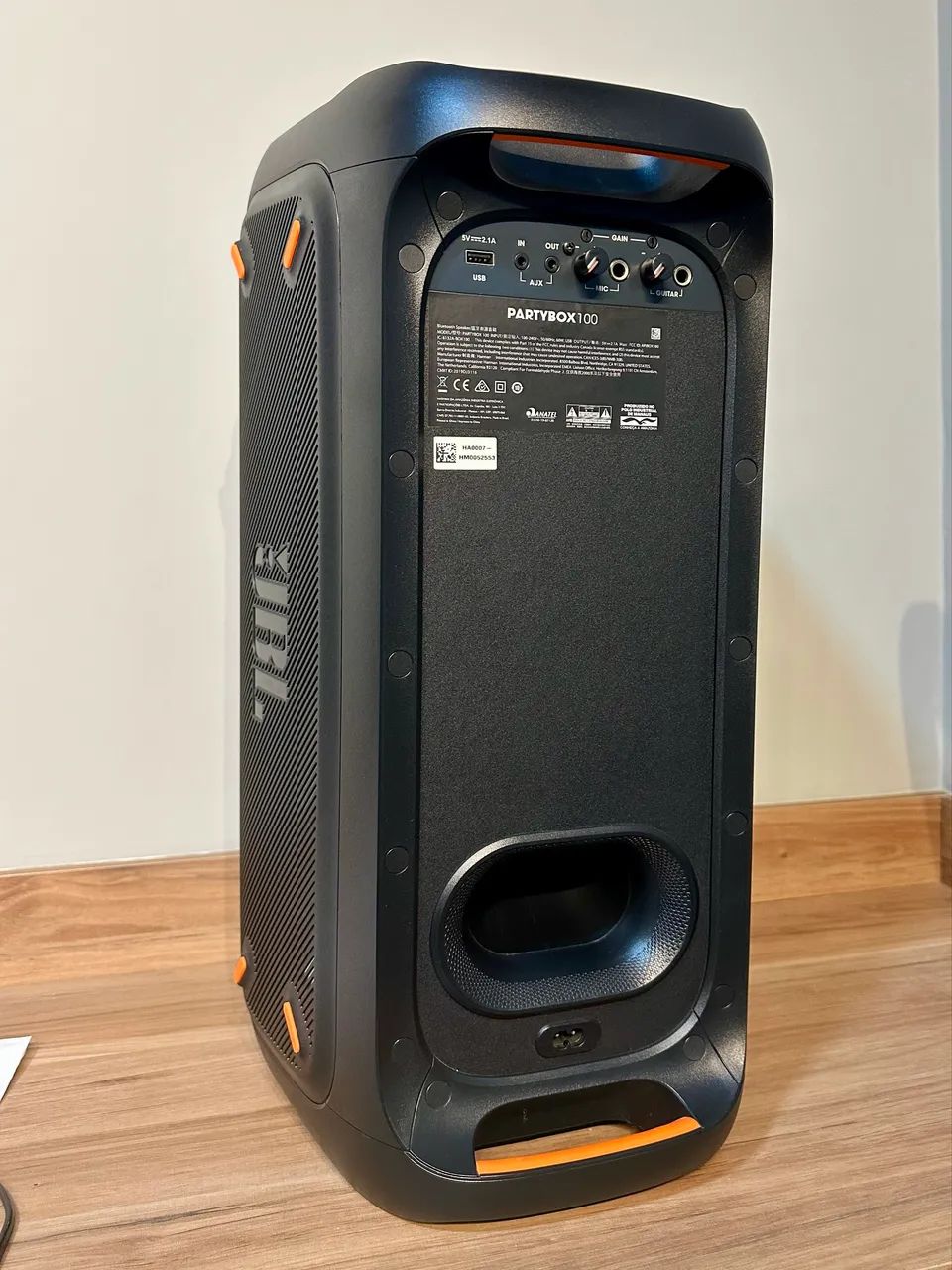 Caixa de Som JBL PartyBox100 - Foto 4